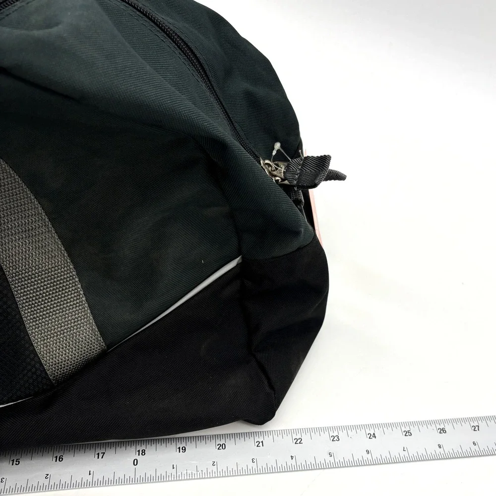 Vtg American Tourister Duffel Bag Unisex Large Black Grey NWT Water Resistant